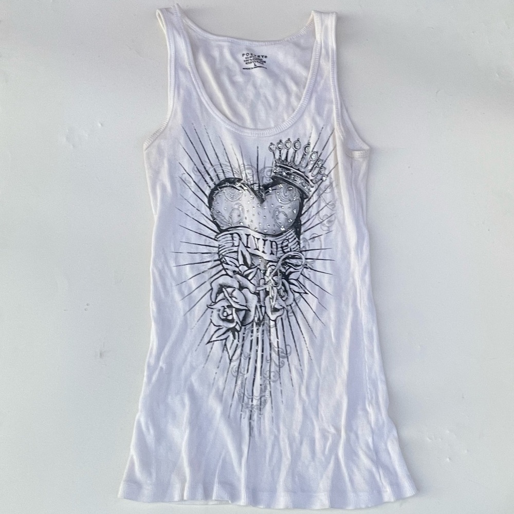 Y2K Jeweled Tank Top